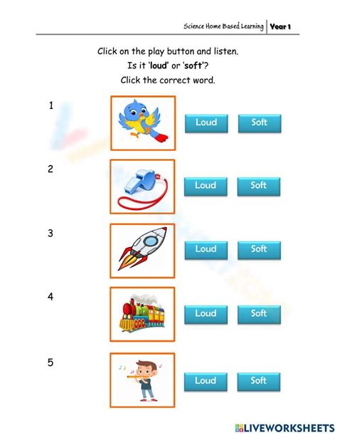 loud soft tests|loud or soft sound quizzes.